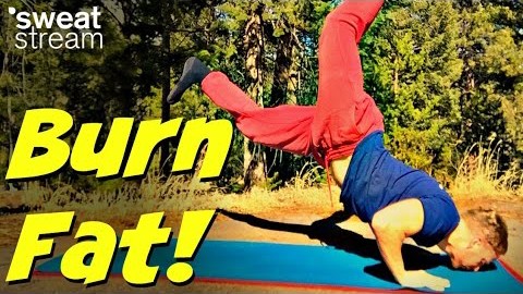 30 Min Fat Burning Power Yoga Core and Cardio Workout w/ Sean Vigue *No Equipment Needed*