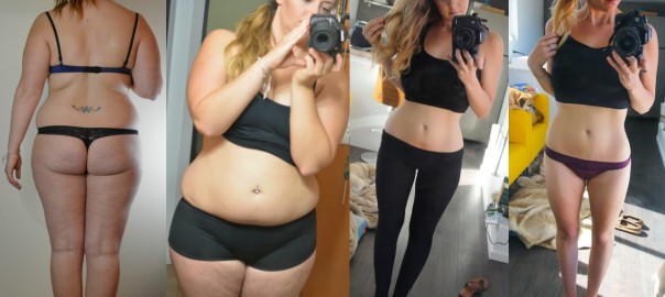 Before & After 70 Pound Weight Loss Transformation