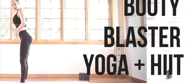 20 Min Yoga Shred™ Booty Blast & Weight Loss Flow (HIIT + Yoga!)