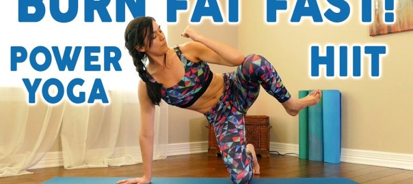 Power Yoga HIIT  Fusion with Julia! Yoga for Weight Loss, Beginners At Home Workout, 20 Min Cardio